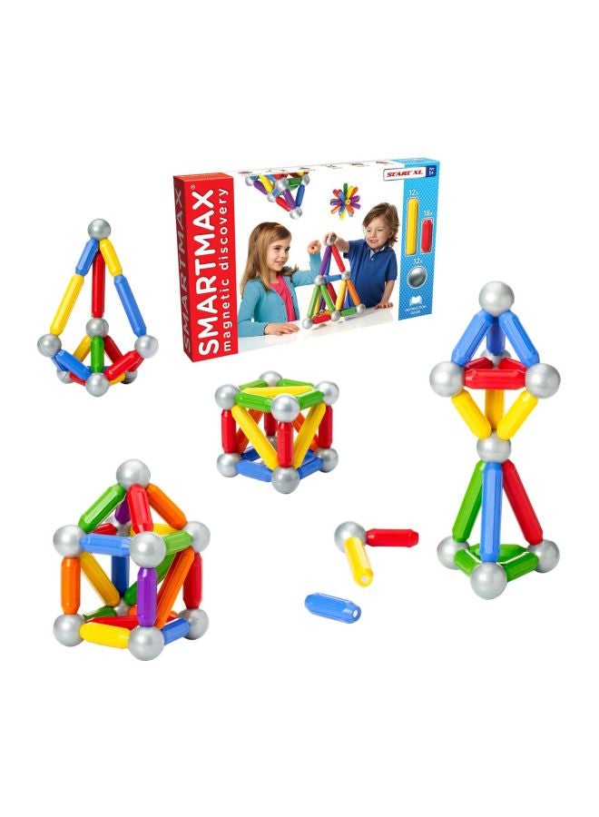 Magnetic Discovery Building Set Featuring Safe SMX501US
