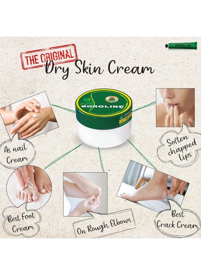 Sx Antiseptic Ayurvedic Cream 100Gm X 2 Plus Free Bo Body Lotion Trial Pack 20Ml X 2 ; For Dry Skin ; Softens & Smoothens Chapped Lips Repair Cracked Heels ; Best Winter Care (Pack Of 4)