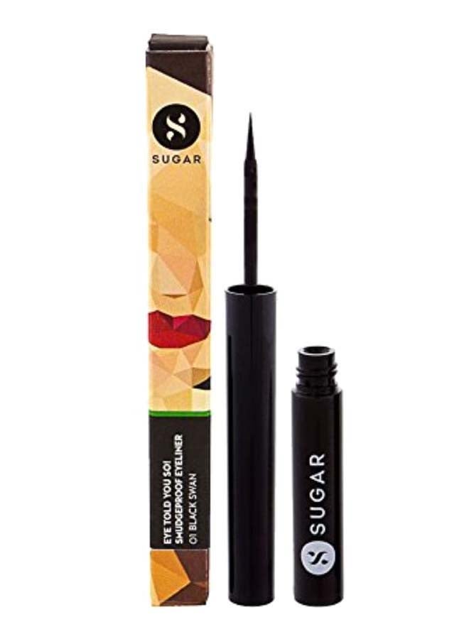 Smudge Proof Eyeliner 01 Black Swan