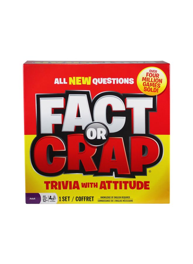 Fact Or Crap Board Game 6015828