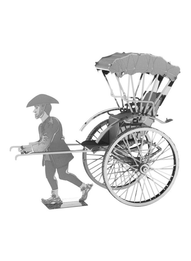 Metal Earth Japanese Rickshaw 3D Metal Model Kit B074MCP7LV