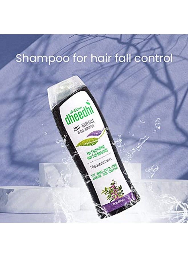 Dheedhi Antihairfall Herbal Shampoo | Herbal Shampoo For Men And Women | Reduces Hair Fall And Enhance Hair Growth 100 Ml (Pack Of 3)