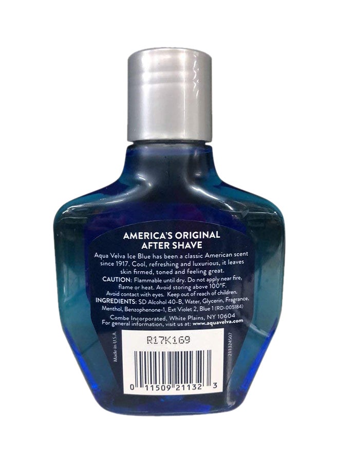 Classic Ice Blue After Shave Moisture Blue 4x6x4inch