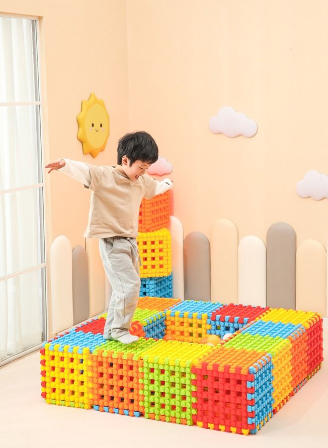 Extra-Large Square Building Blocks Early Education Center Plastic Educational Games Children's Toys