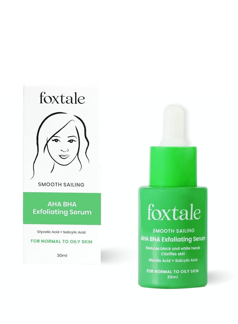 Foxtale 2% Salicylic Acid Serum with 2% Glycolic Acid Fights Acne 30 ml