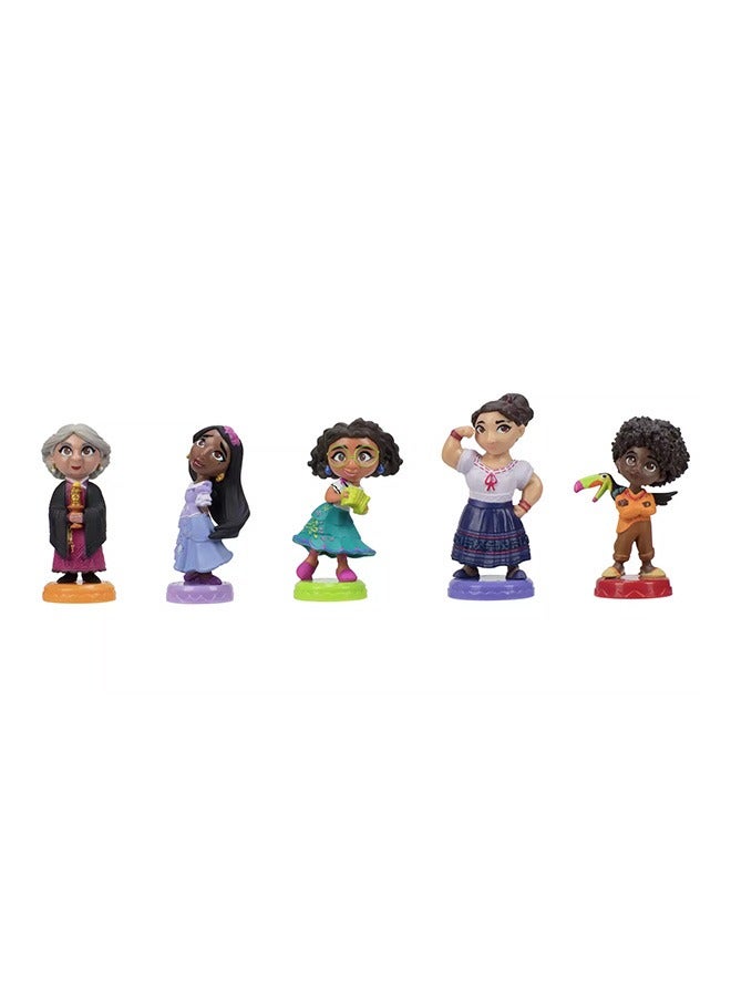 Mini Doll 2 Inch Family Set 5-In-1 Pack
