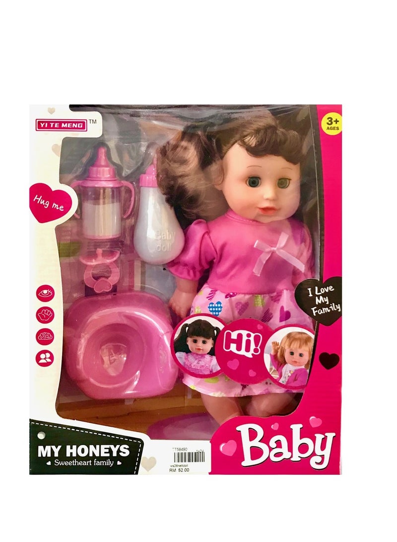 Baby Doll Ice-Cream, Baby Doll With Accessories