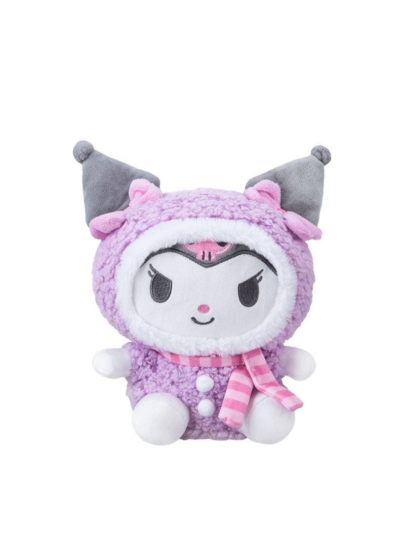 Sanrio Kuromi Doll Plush Toy Snowflake Elf Series Doll 23cm