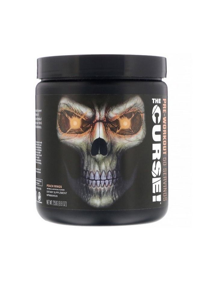 Jnx Sports The Curse, Peach Rings, 50 Servings(250G)