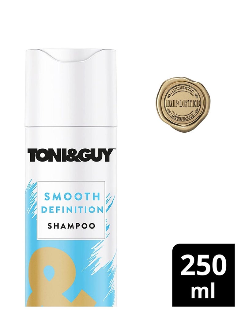 Toni and Guy Smooth Definition Shampoo for Dry Damaged Hair 250 ml