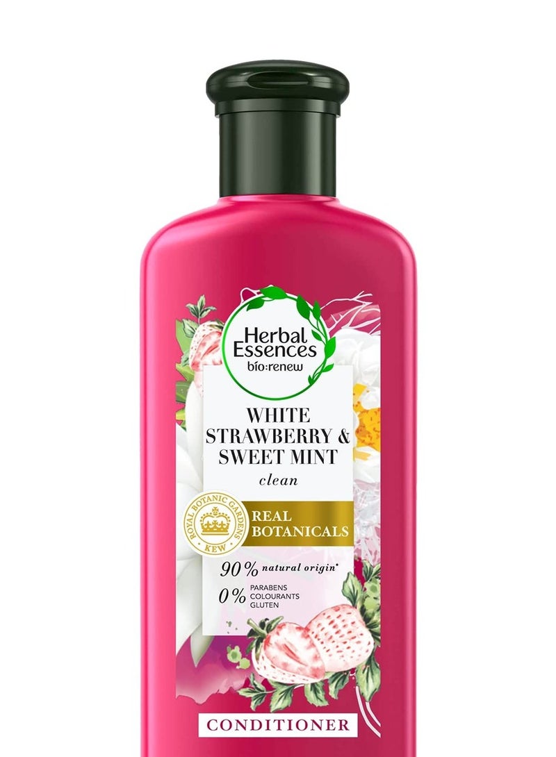 Herbal Essences White Strawberry Sweet Mint Conditioner For Cleansing Volume 240ml