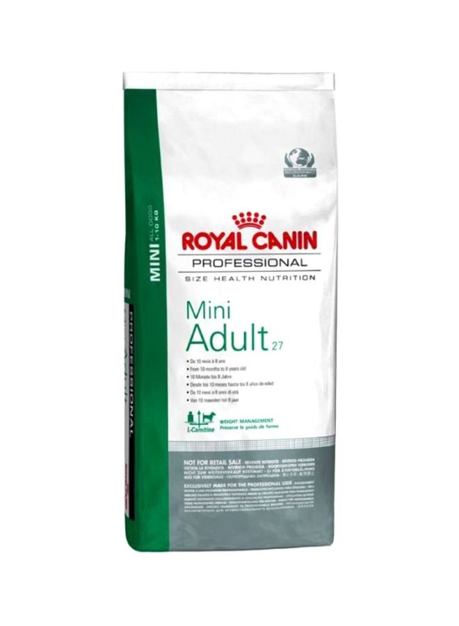 Professional Mini Adult 27 Nutrition Dry Food Multicolour 15kg
