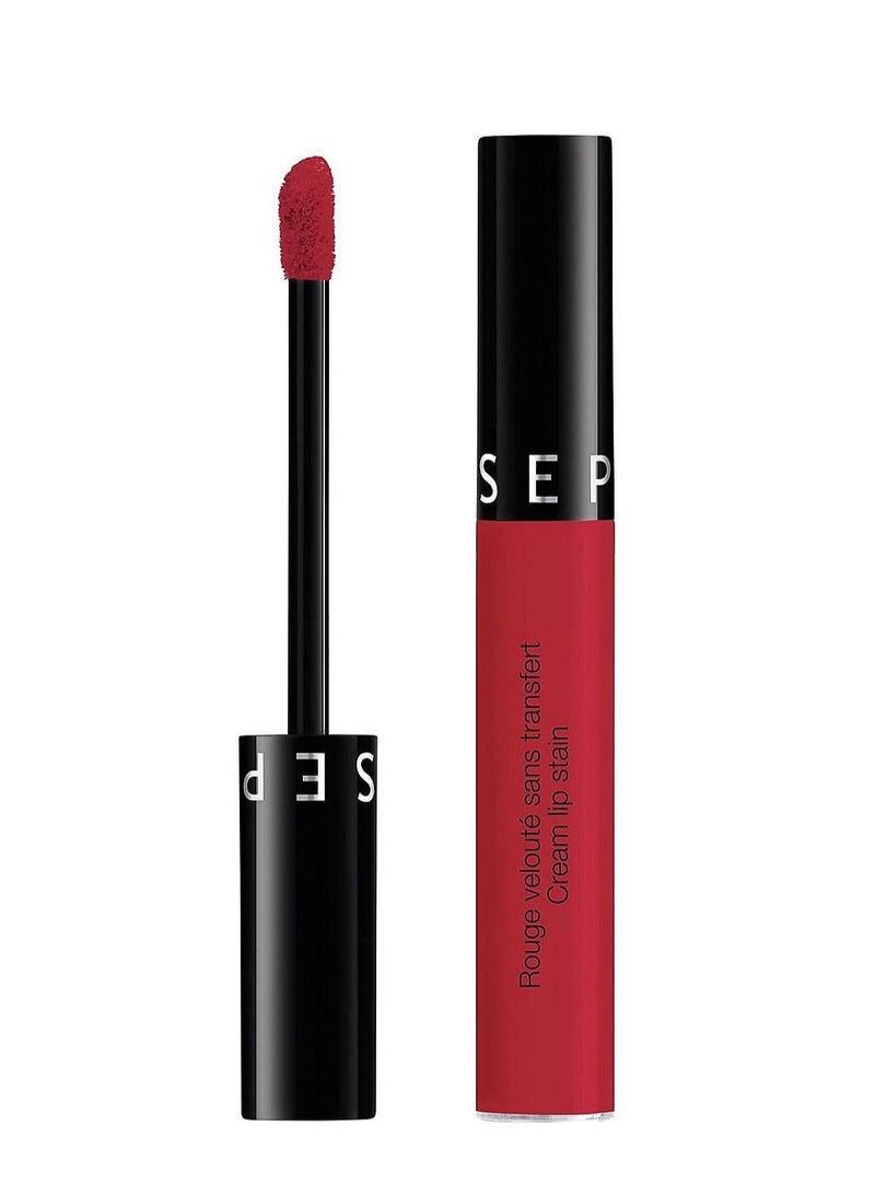 Sephora Collection Cream Lip Stain 17 Dark Red