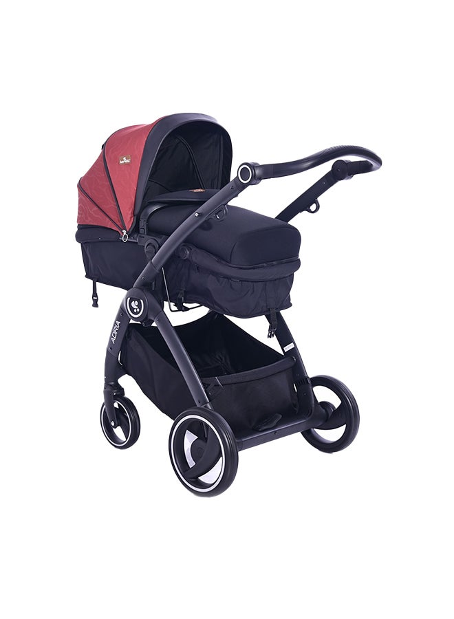 Baby  Stroller Adria Black And Red