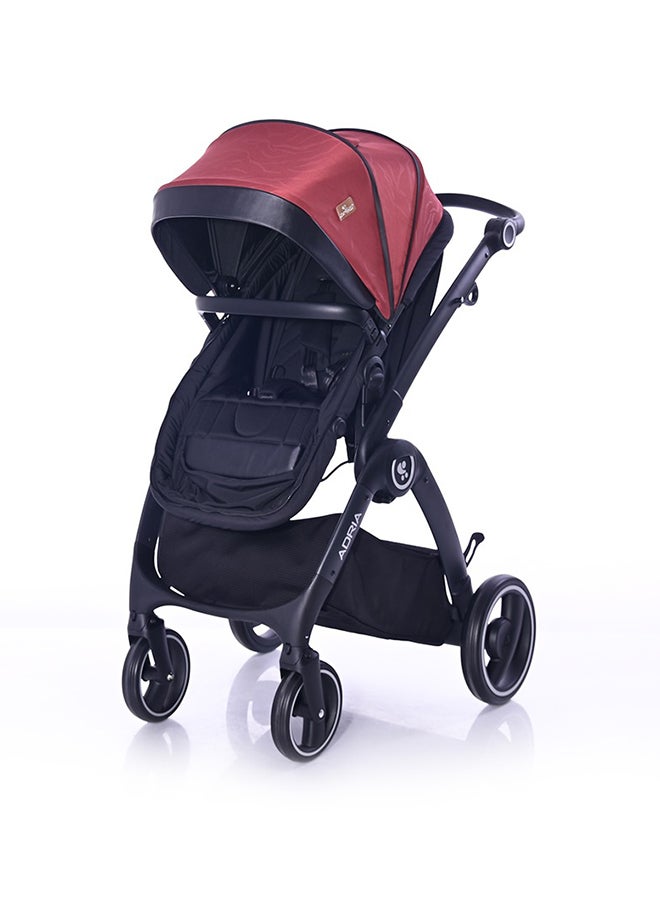 Baby  Stroller Adria Black And Red