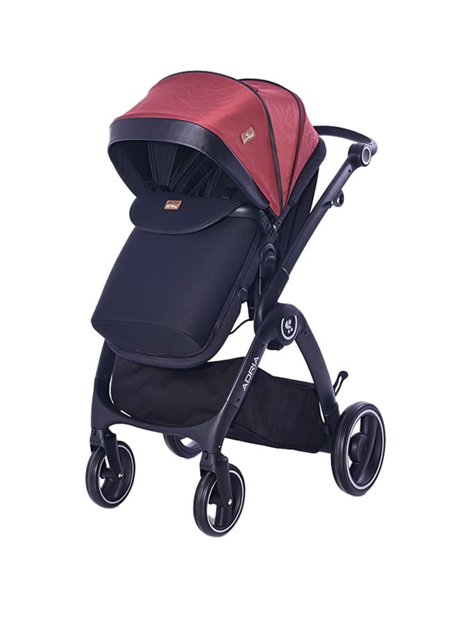 Baby  Stroller Adria Black And Red