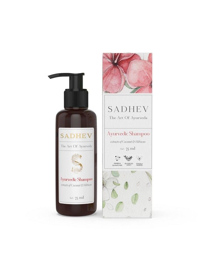 Ayurvedic Shampoo Coconut & Hibiscus 75Ml
