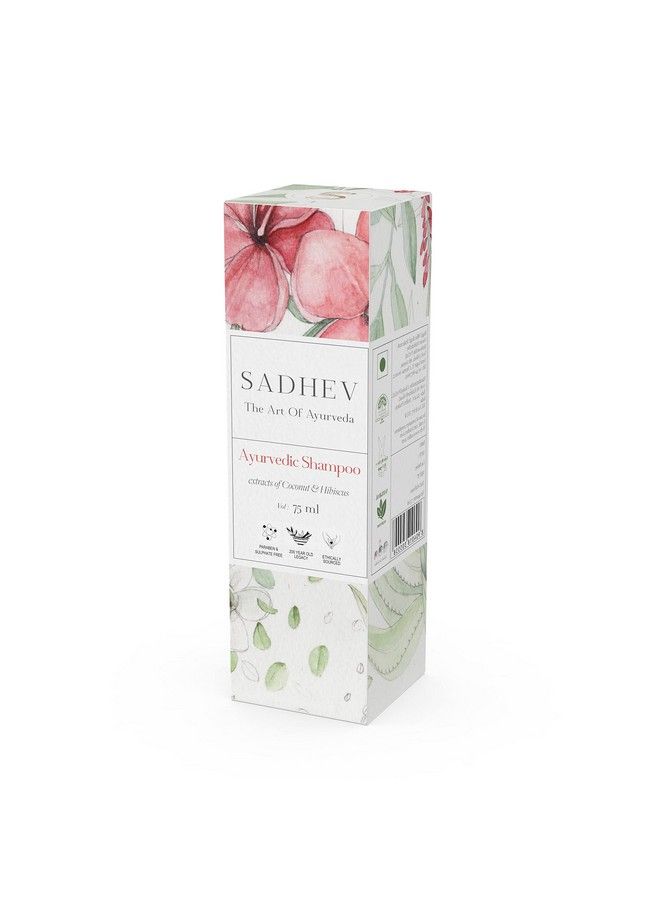 Ayurvedic Shampoo Coconut & Hibiscus 75Ml
