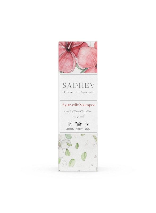 Ayurvedic Shampoo Coconut & Hibiscus 75Ml