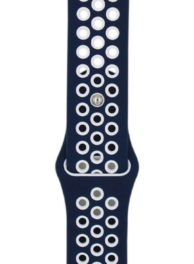 Replacement Band For Honor MagicWatch 2 46mm Blue/White