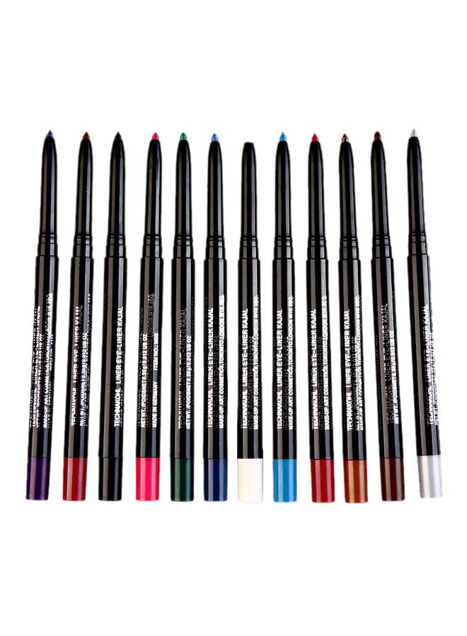 12-Piece  Eyeliner Kohl Set 38N Medium-Tan Neutral