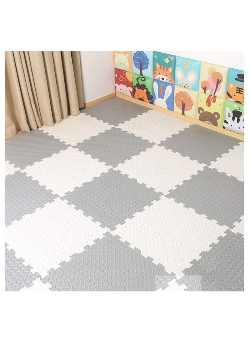 Multi Colored Interlocking EVA Puzzle Mat for Kids Used in Bedroom Living Room Play Area 30x30x1.20cm 60x60x1.20cm 30x30x2.50cm and 60x60x2.50cm