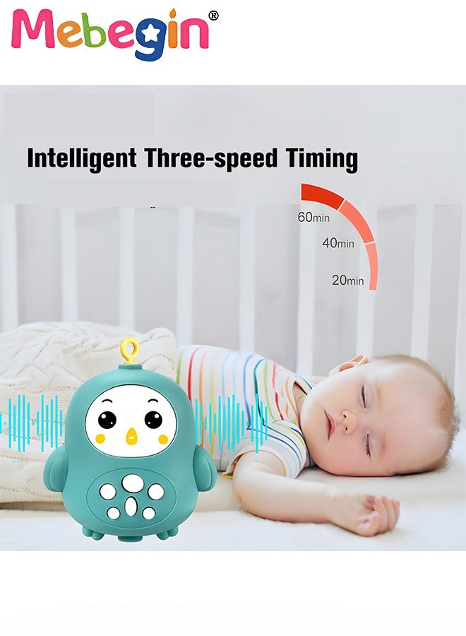 Baby Crib Mobile with Music and Light, Universal Crib Attachment, Remote Control Bed Bell, Adorable Crib Hanging Toys, Multifunctional Hanging Toys, Ideal Nursery Toy for Babies