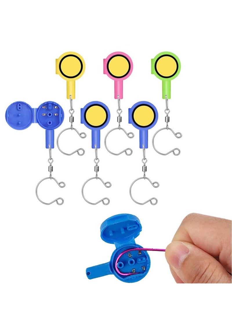 Fishing Knot Tying Tool, 6Pcs Line Knots Tool Protect from Fish Hooks Easily Tie Multifunctional Fly Tackle Accessories for Freshwater Saltwater