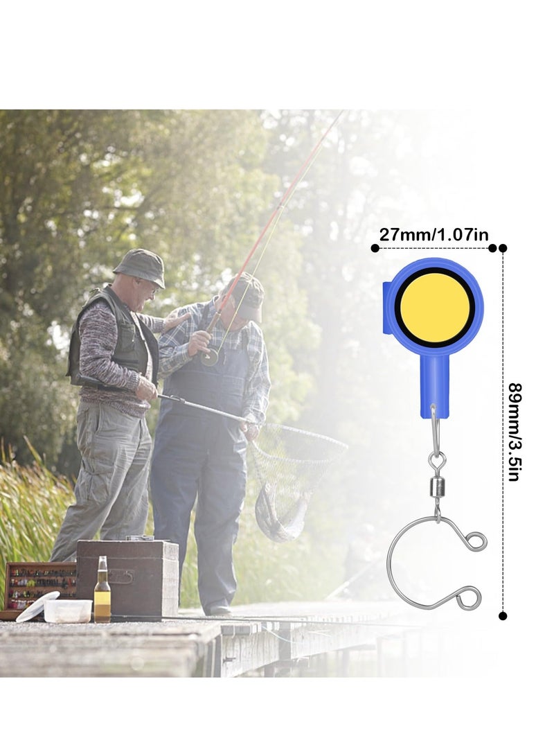Fishing Knot Tying Tool, 6Pcs Line Knots Tool Protect from Fish Hooks Easily Tie Multifunctional Fly Tackle Accessories for Freshwater Saltwater