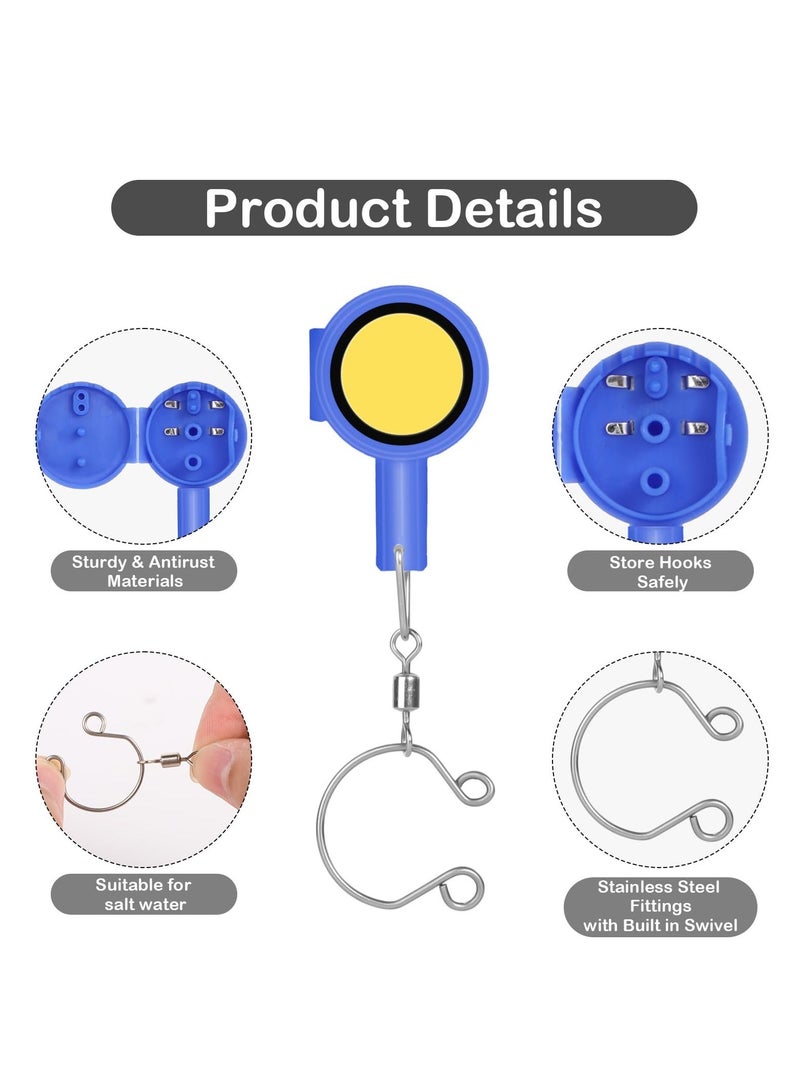 Fishing Knot Tying Tool, 6Pcs Line Knots Tool Protect from Fish Hooks Easily Tie Multifunctional Fly Tackle Accessories for Freshwater Saltwater