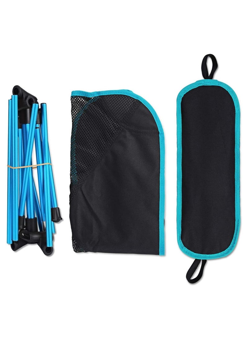 Camping Chairs, 1 Pack Ultralight Portable Compact Folding Beach Chairs Ergonomic Design Durable and Breathable Chair with Carry Bag for Outdoor Backpacking Hiking