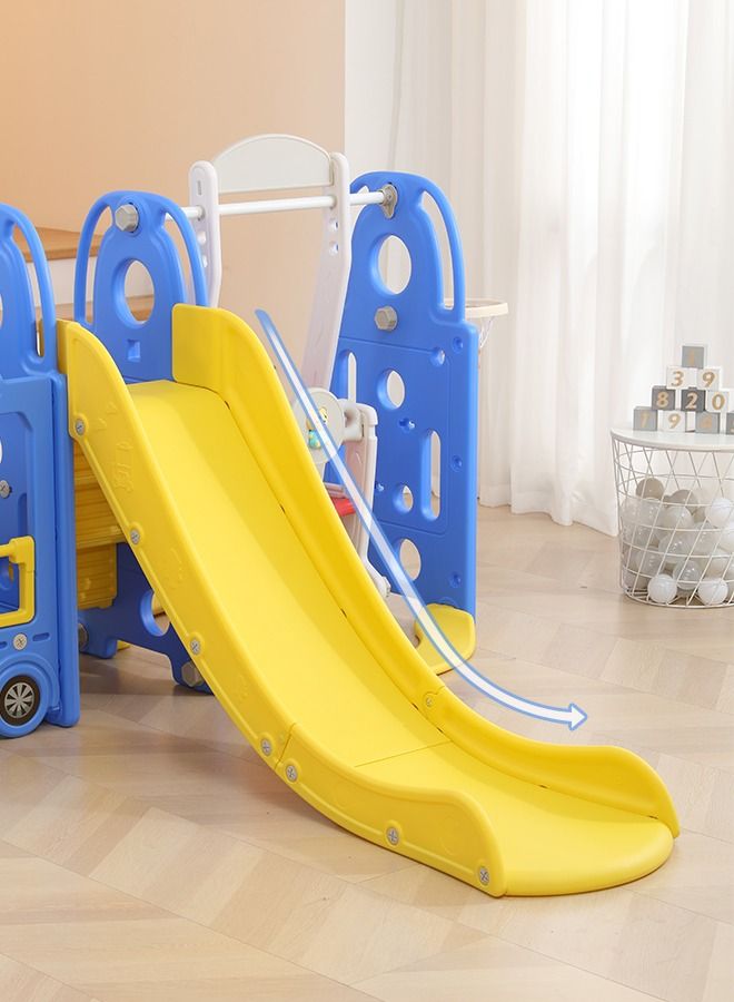 Bus Slide Indoor Toddler Plastic Sliding Toys Kids Slides For Children Playground And Swing Playset