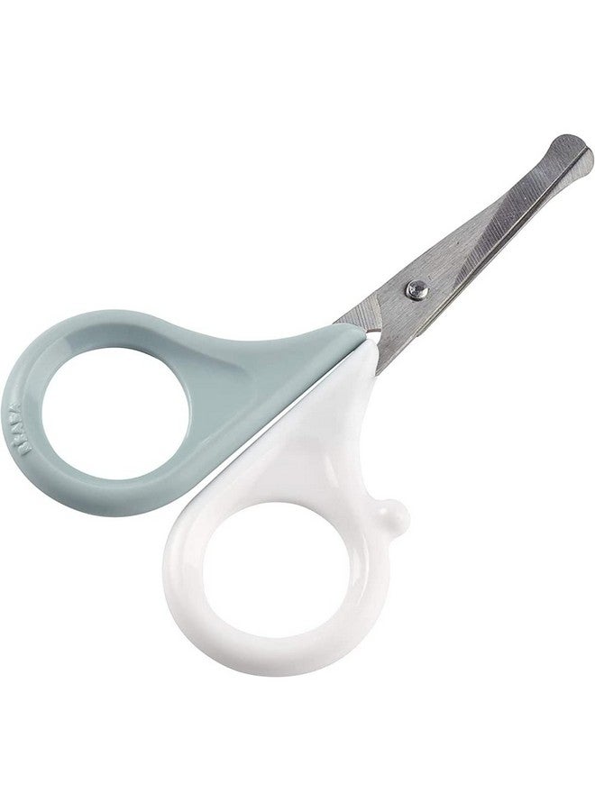 Nail Scissors For Babies And Kids For Nail Care And Manicure Rounded Tips Blue