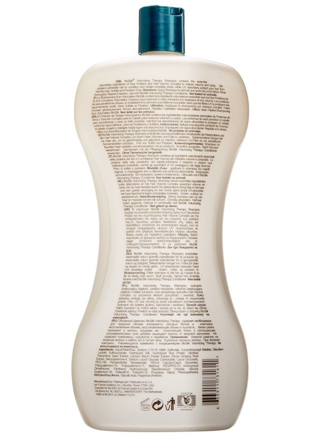 Volumizing Therapy Shampoo | 34oz | Sulfate & Paraben Free