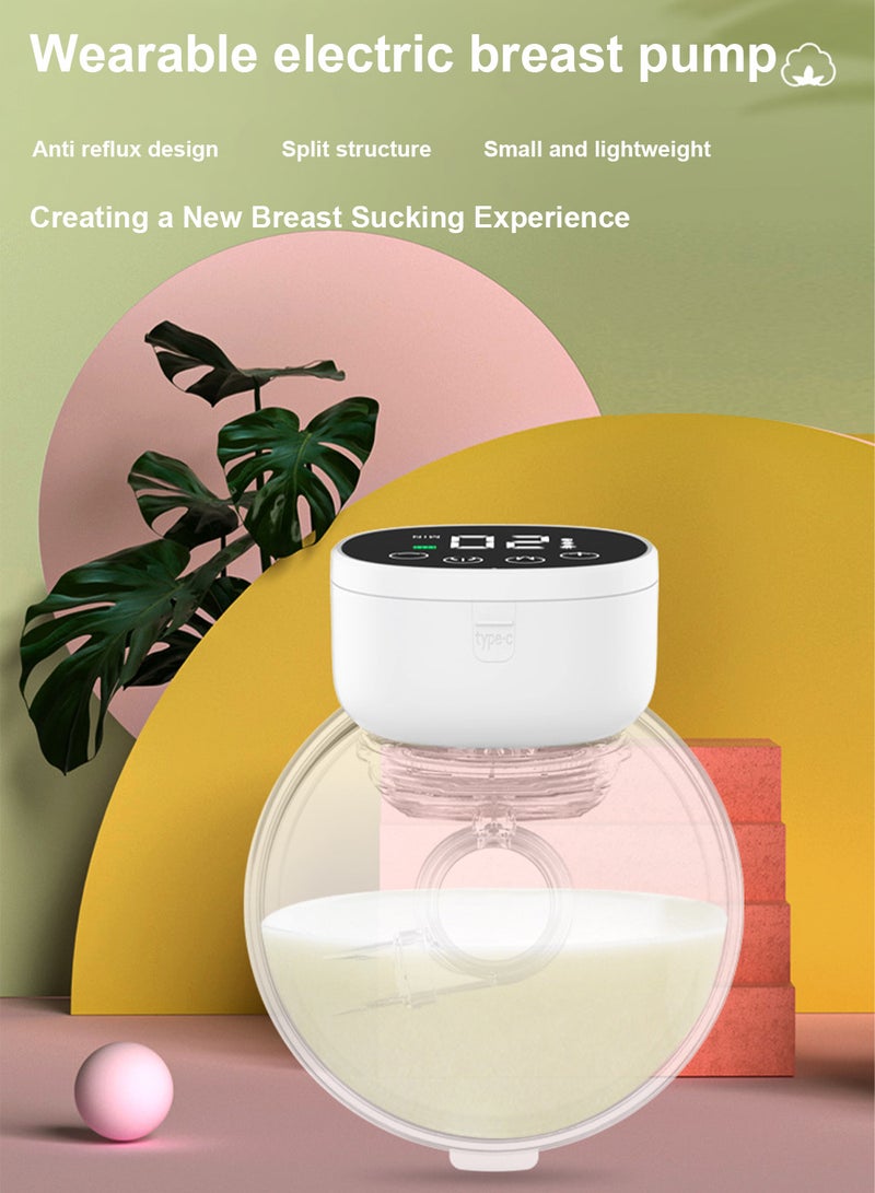 Electric, Silent, Fully Automatic Wearable Breast Pump