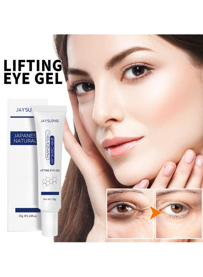 Jaysuing Firming Eye Gel Moisturizing Anti Aging Lightening Spots Fine Lines Even Skin Color Eye Cream