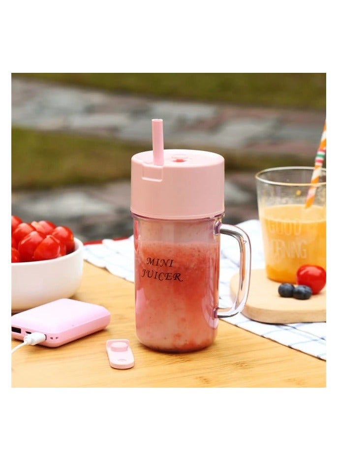 Personal Blender for Shakes and Smoothies, Portable Mixer, USB Rechargeable Portable Mini Mixer, Smoothie Mixer for Travel, Sports