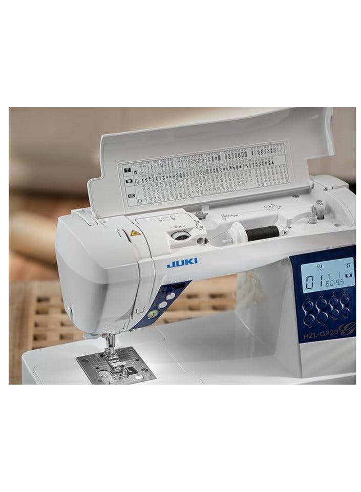 Juki HZL G 220 CE Industrial Sewing Machine Technology with 180 Patterns