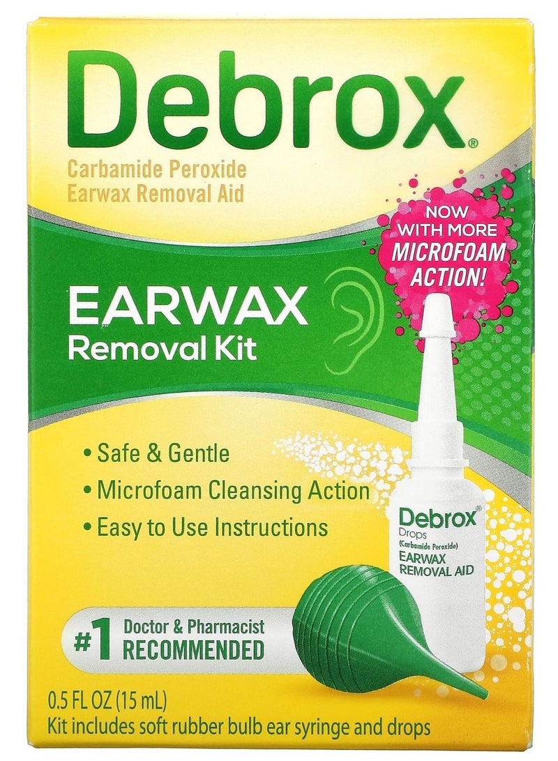 Earwax Removal Kit 0 5 fl oz  15 ml