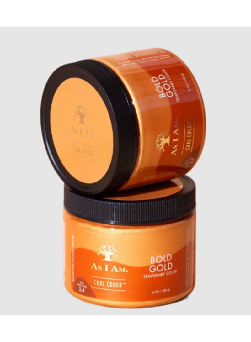 CURL COLOR BOLD GOLD COLOR & CURLING GEL 6oz
