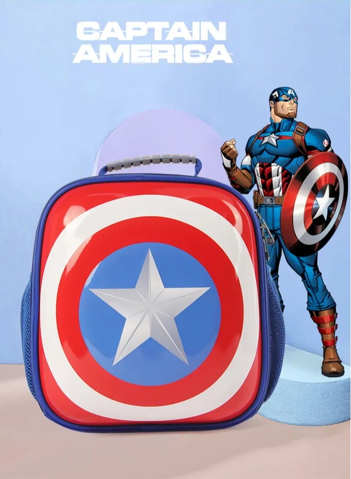 Captain America Square Hardshell Kids Backpack