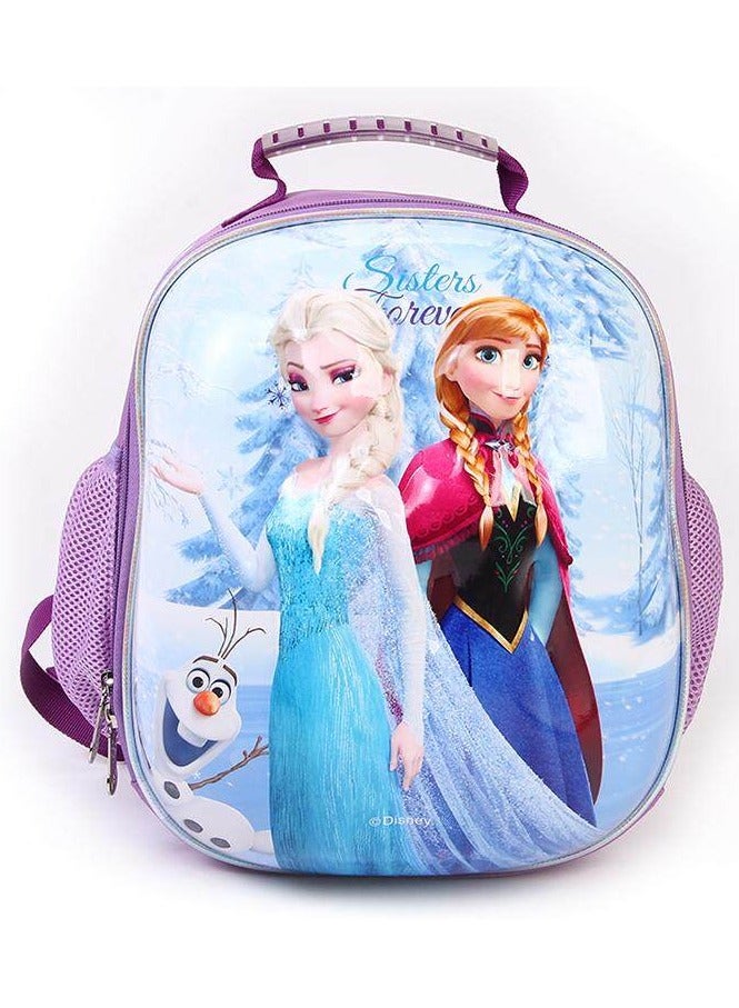 Frozen Princess Elsa Purple Hardshell Backpack for Kids