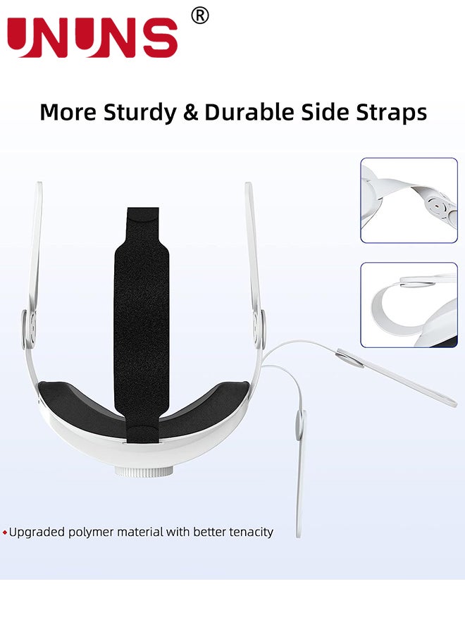 Head Strap Compatible with Oculus Quest 2,Meta Quest 2 Accessories Adjustable Elite Strap Replacement,For Enhanced Comfort  Support and Gaming Immersion In VR-Comfort Head Strap Only