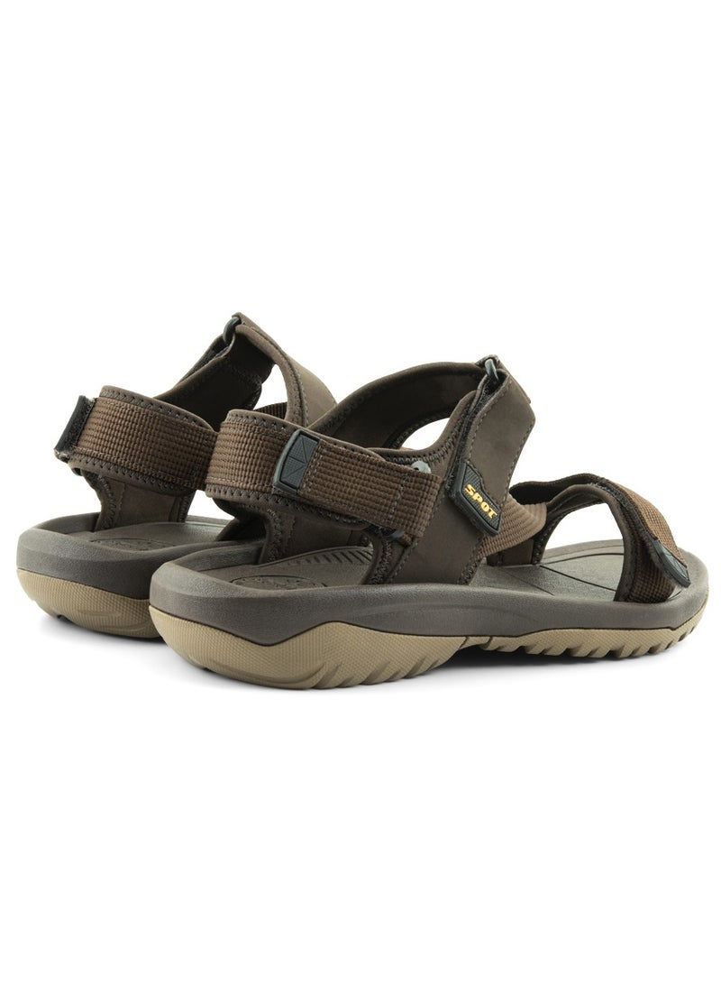 Spot Men's Sandals | Stylish and comfortable sandals for Men | SS 1962 Brown