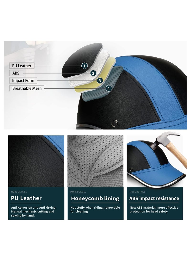 Bike Helmets for Adults, Urban Baseball Cap Style Bicycle Helmet, Bicycle Baseball Helmets, Adults Cycling Urban Style Adjustable Helmet, Mountain Road MTB for Teen Bicycle Helmet for Commuting