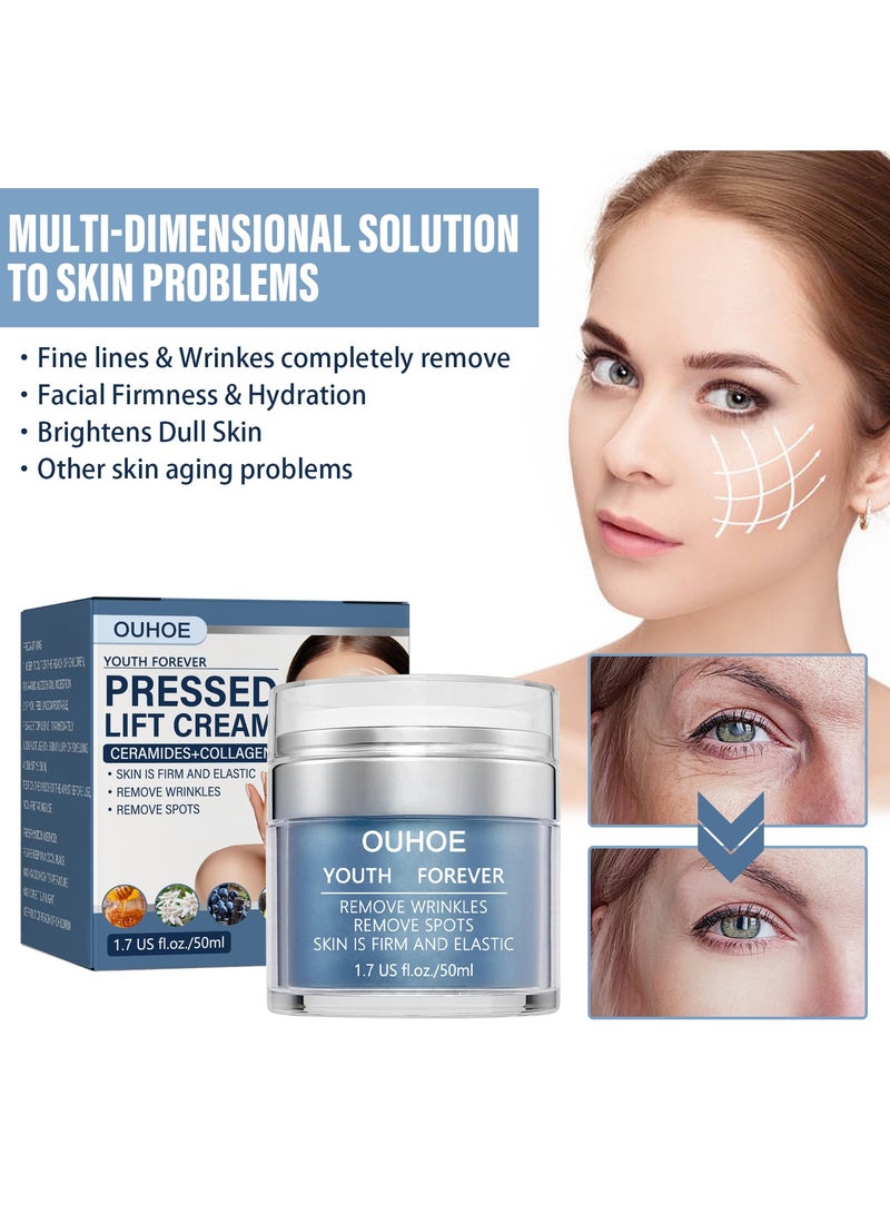 Smoothes Fine Lines Firming Skin Repair Cream Hydrating Anti Wrinkle Anti Aging Reorganization
