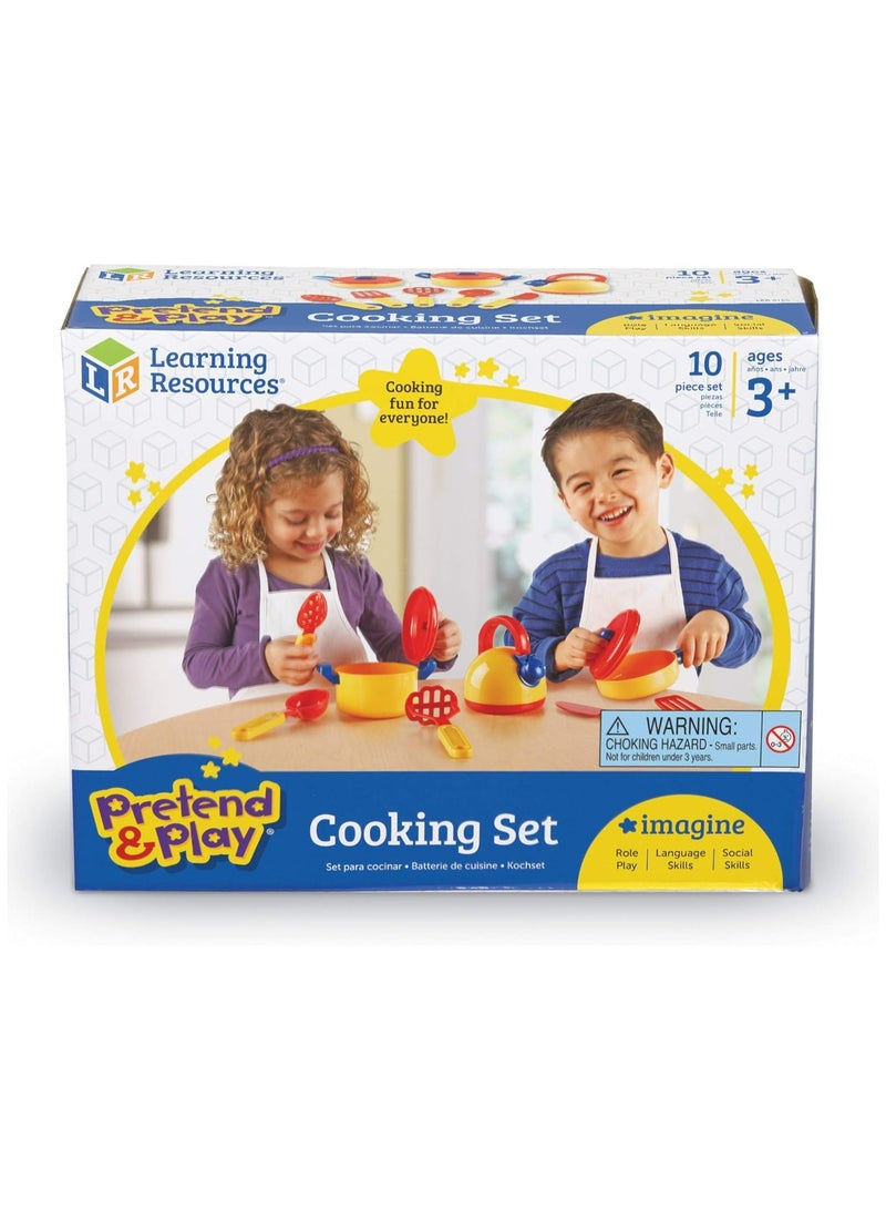 learning resources Pretend Play Cooking Set