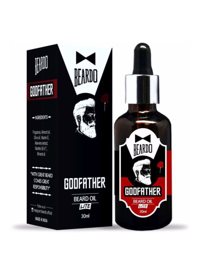 Godfather Beard Oil Lite With Hair Serum Beard Oil 30, Hair Serum With Argan Oil 50ml