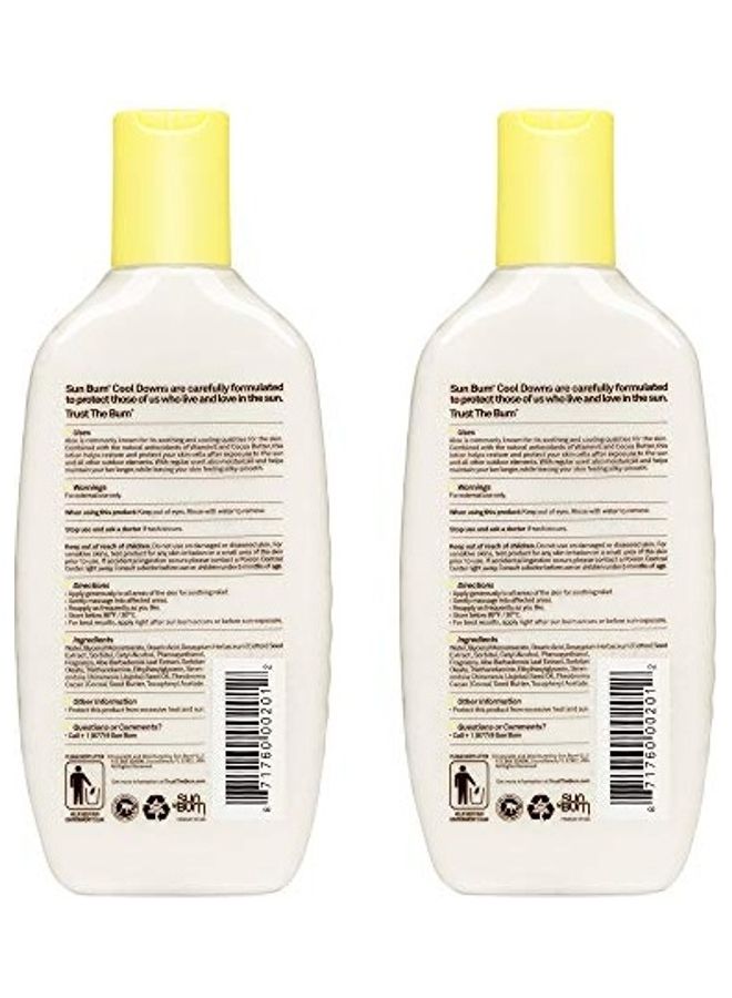 Pack Of 2 Cool Down Aloe Vera Lotion Clear