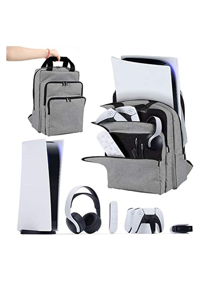 Travel Carry Backpack Back Bag for PS5 Console And PlayStation 5 Accessories Storage Proctection Backpack Messenger Bag Leisure Business Briefcase